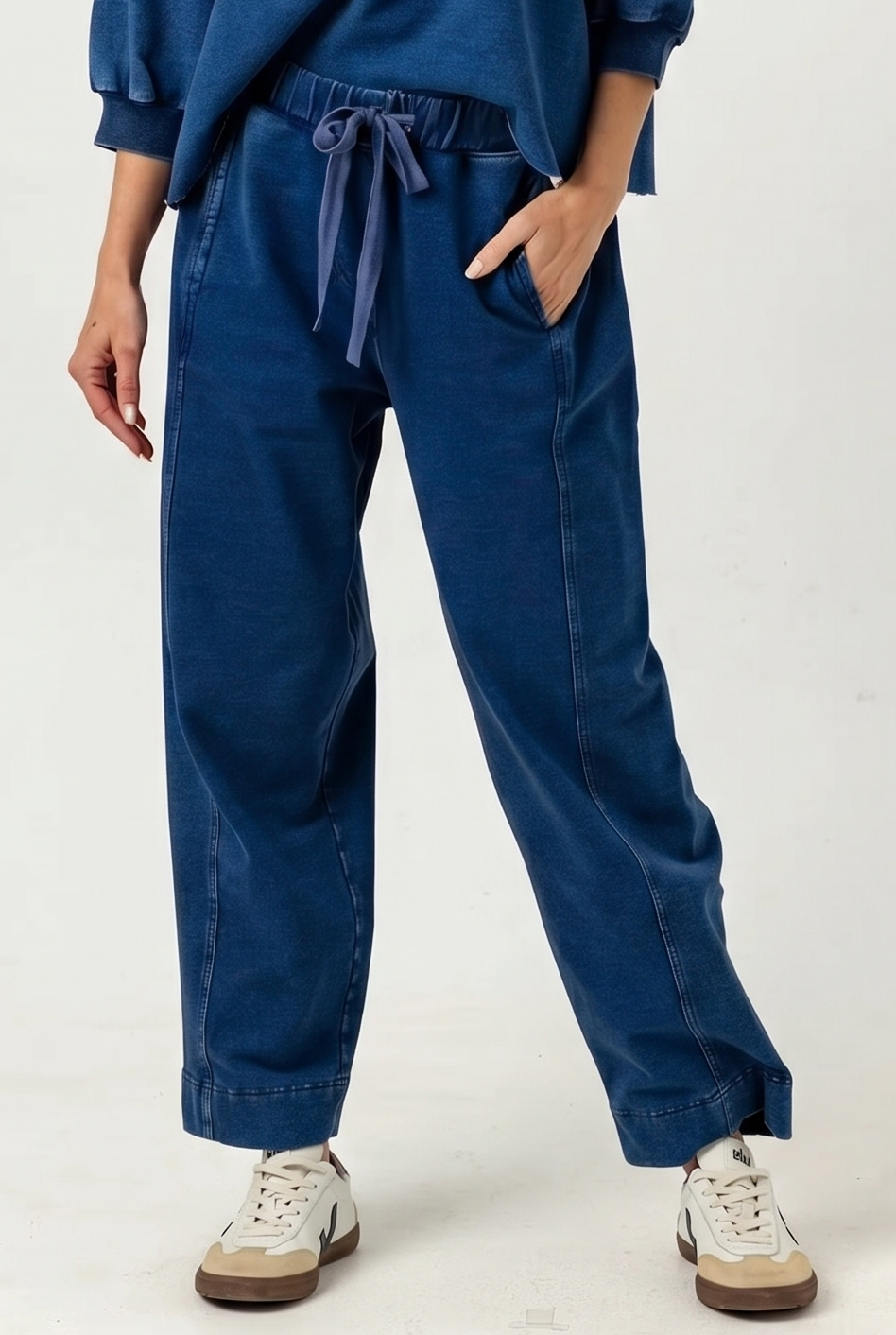 The Indigo Iris Wide-Leg Pants